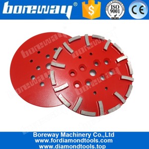 China 10inch 250mm Diamond Floor Grinding Plates Discs For Concrete Floor manufacturer