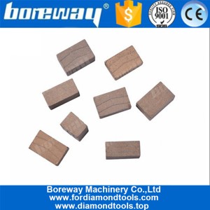 China 1200mm Sandwich Structure Power Tool Parts Diamond Stone Block Cutting Marble Segment manufacturer