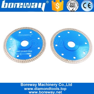 China 125mm Diamant Mesh Turbo Porzellan Nassklinge zum Schneiden von Keramikfliesen Hersteller