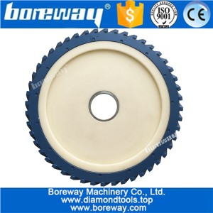 China 14Inch Granite Milling Wheels with Diamond Segment 1 1/2 Inch Wide 50/60 Arbor manufacturer