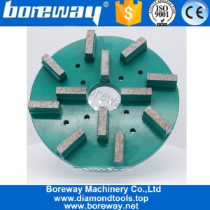 중국 화강암 수동 및 자동 라인 폴리싱 머신 용 150 / 200 / 250MM 그라인딩 화강암 디스크 제조업체