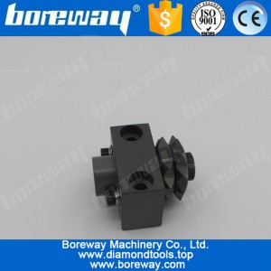 China 20s Star Grinding Head Bush Hammer Roller For Litch Surface manufacturer
