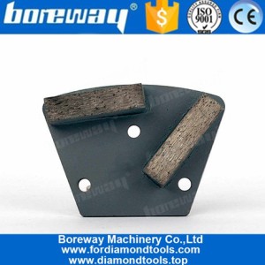 China 30 Grit 2 Segment Diamond Grinding Disc Surface Prep Stones Polishing For Concrete manufacturer