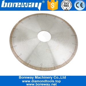 China 300mm Angelhaken Continuous Diamant-Kreissägeblatt für Keramik Schneid Hersteller