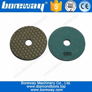 China 4 inch hexagon resin polishing pad manufacturer