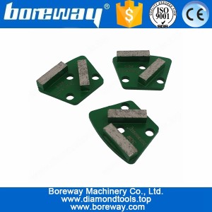 China 40 * 10 * 10 Diamond Grinding Pad para piso de pedra fabricante