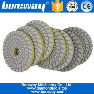 China 4 polegadas 100 mm 7 passos tipo esguicho branco sanduíche de diamante sanduíche fabricante