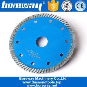 China 5 Inch Turbo Teeth Diamond Cutting Saw Blade For Stone Concrete manufacturer