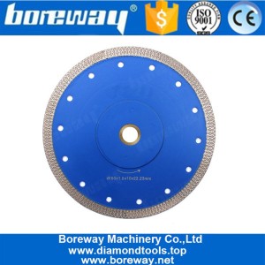 China 7 Inch Diamond Cutting Saw Blade For Ceramic Procelain Tile Marble manufacturer