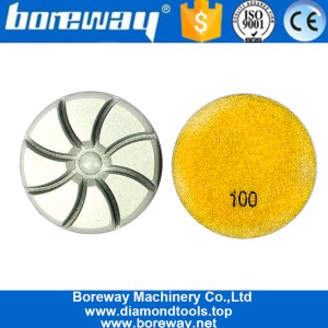 China 7 Step Dry Use Diamond Resin Polishing Pads For Concrete Floor manufacturer