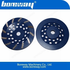 Китай 7 inch turbo segment grinding wheel производителя