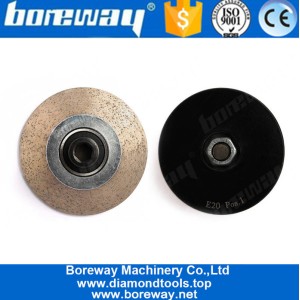 China 75mm M10 Thread Diamond Profile Wheel For Granite Marble Concrete manufacturer