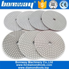 China 7Pcs Per Set Resin Bond Stone diamond polishing pad factory wholesale price manufacturer