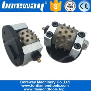 Cina 80mm 45S Husqvarna Redi-lock Diamond Bush Hammer Roller produttore