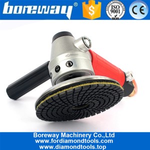 China Air Wet Sander Pneumatic Polisher M14 Gewinde zum Polieren von Granitmarmorverarbeitung Hersteller