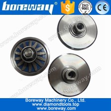 China B20*5/8"-11 Diamond Triple Bead Router Bit For Grinding Stone manufacturer