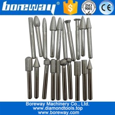 Cina Migliore qualità Vuoto Brazed Diamond Engraving Bits e macinazione per la pietra in marmo utilizzata sulla macchina CNC produttore