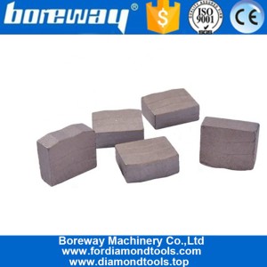 porcelana Corte de bloque de segmento de granito de diamante Boreway de 1600 mm con 108 dientes fabricante