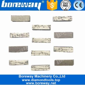 चीन ग्रेनाइट के स्लैब एज कटिंग के लिए Boreway 800mm फ्लैट प्रकार कटिंग डायमंड सेगमेंट उत्पादक
