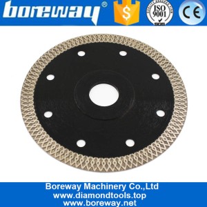 China Boreway 9inch 230mm Sharp Cut Tipo de malha turbo popular lâmina para fabricante de granito fabricante
