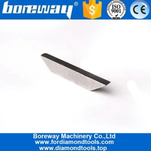 China Segmentos de mármore de diamante de uso úmido em forma de barco Boreway para serra de fita fabricante