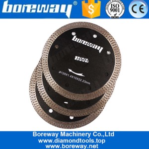 porcelana Boreway Precio de fábrica 105Mm Herramientas Cuchilla de segmentos de malla de corte liso para cortar piedra fabricante