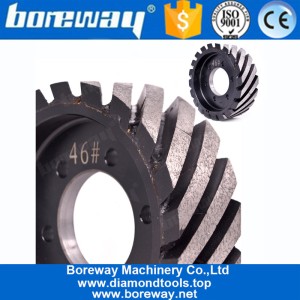 China Boreway Factory Supply Diamond Calibrating Profiling Wheel For Grinding Artificial Stone Granite Quartz manufacturer
