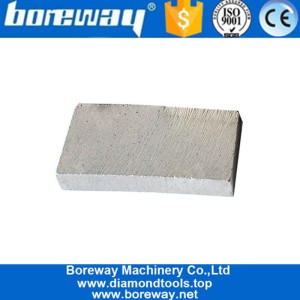 Chine Segments de diamant de coupe lisse de forme plate d'Boreway pour la lame de scie de granit fabricant