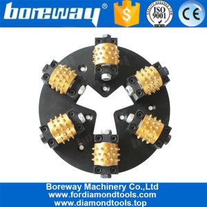 China Boreway Profession 270MM HTC Diamond Bush Hammered Plate With 6 Roller 45S Teeth manufacturer