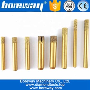 China Boreway Vakuum gelöteten diamant Gravur Bit Diamant Carving Werkzeug für Massonry Bohren großhandelspreis Hersteller