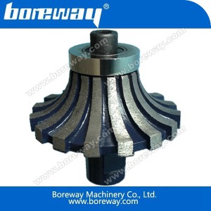 China Boreway diamante segmentado roteador bit fabricante