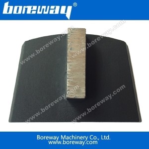 China Boreway flat plug diamond grinding plates/blocks manufacturer
