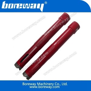 China Boreway long pipe normal segmented diamond core drill bit fabricante