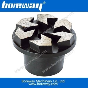 China Boreway normal specifications diamond grinding plugs manufacturer
