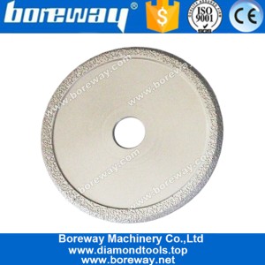 चीन Boreway 105 मिमी -22 9 मिमी गीले डायमंड वैक्यूम ब्रेज़ेड फोल्डिंग टक ब्लेड आपूर्तिकर्ता उत्पादक