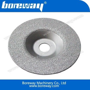 China Brazed Diamond Cup Grinding Disc For Stone manufacturer