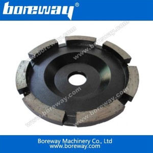 China Brazed single grinding cup wheel manufacturer