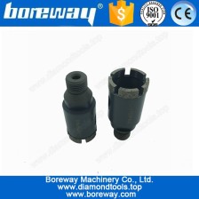 Chine CNC Pierre diamant Bit D38 * 85L * 2/1 "G, 38mm diamant CNC base Mèches pour Granite fabricant