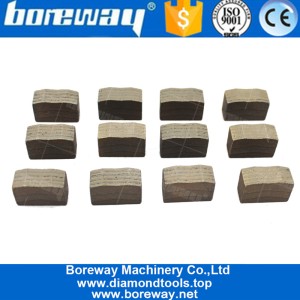 China China 2000mm Sandwich Type Diamond Segment For Cutting Granite Supplier manufacturer