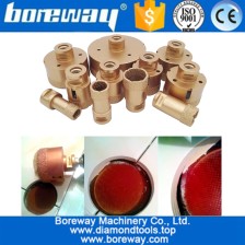 China China 20mm-150mm Fliesenbohrkronen Vakuumgelötete Diamantbohrkronen Porzellanloch sah Marmorbohrmaschine Fabrik Hersteller