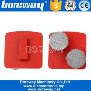 China China Factory Metal Bond Quick Lock Scanmaskin Diamond Grinding Disc For Floor Grinder manufacturer