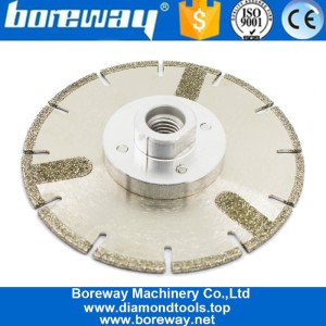 China China Factory Reinforcing Rib Electroplated Circle Diamond Saw Blade For Supplies manufacturer