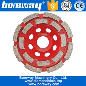 Chine Chine Haute qualité roue de coupe double rangée segmenté diamant roue de coupe meule prix usine fabricant