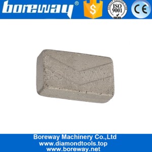 China China V Shaped Diamond Stone Segments For Blade Manufacturer manufacturer