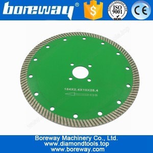 중국 원형 톱 화강암 절삭 기계 D184 * 2.4 * 10 * 25.4 제조업체