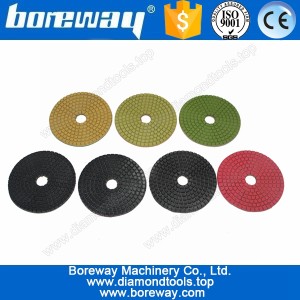 China Colorful wet diamond polishing pad manufacturer