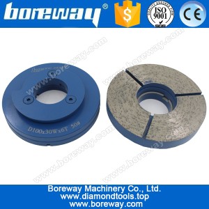 China D100*30W*6T*50# segmented snail lock diamond cup grinding wheels,diamond segmented snail lock grinding wheels manufacturer