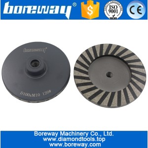 China D100 * M10 * 120 # ripple segmento diamante cuo trituradoras para moagem de chão de concreto fabricante