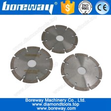 中国 D105 * 7.5 * 1.8 * 22.23 mm 焼結石材切断用のセグメント化されたダイヤモンド鋸刃 メーカー
