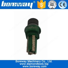 중국 D16 * 30T * 1 / 2 "G 카운터 용 강도 세그먼트가있는 CNC 다이아몬드 핑거 밀링 커터 제조업체